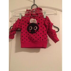 Duck Duck Goose Baby Girls SweatShirt Sz 0-3M
